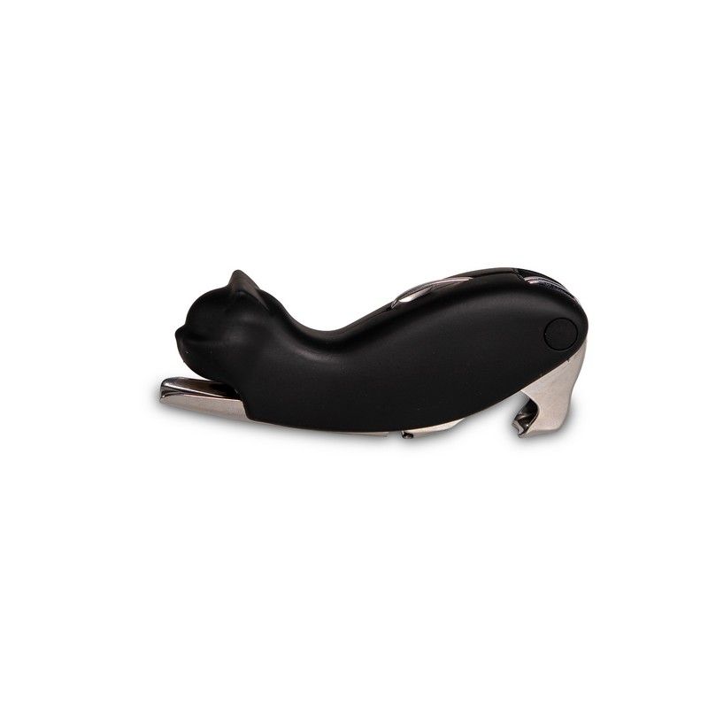 WD LifeStyle Apribottiglie Gatto Nero – Accessorio Cucina Originale Idea Regalo