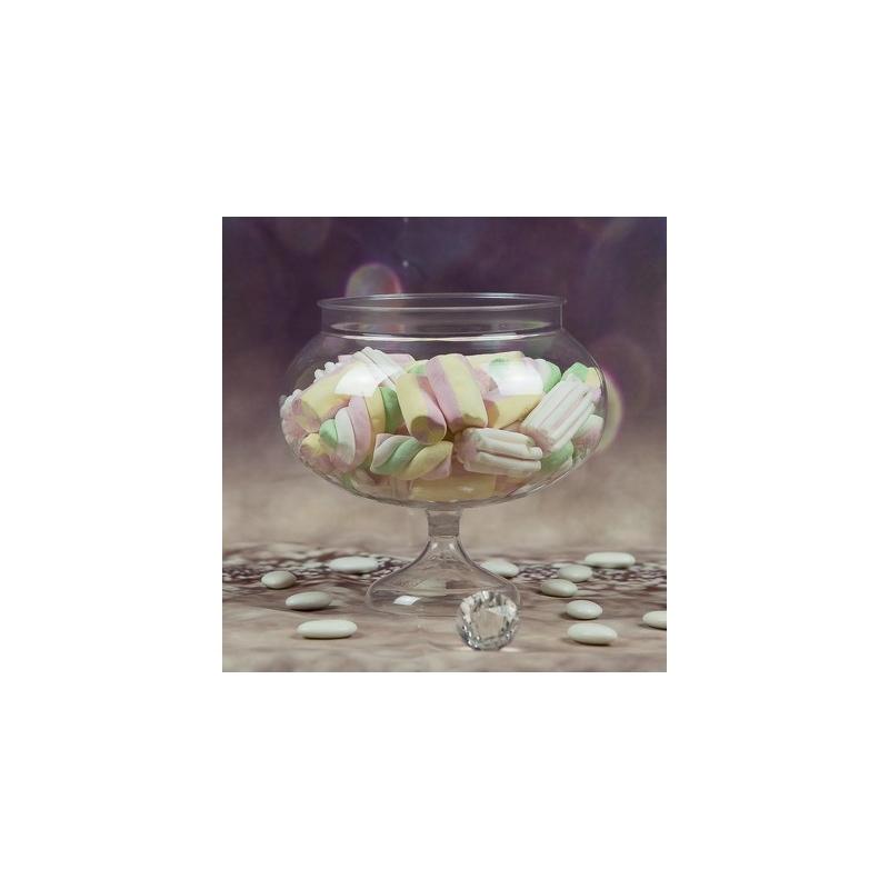 Bigiemme Contenitore Plastica Coppa Trasparente D 15 Cm