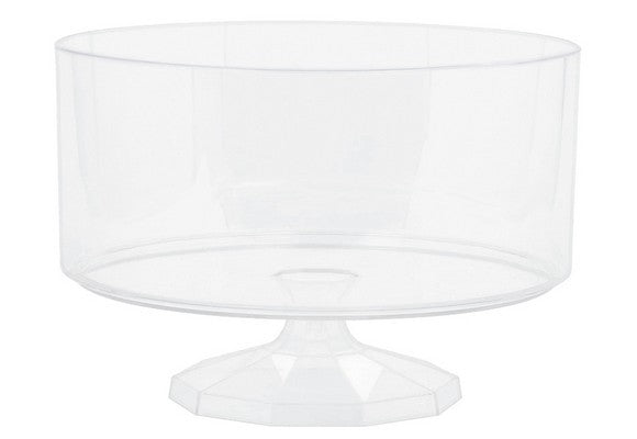 Bigiemme Contenitore Plastica Tondo Trasparente 15 x 11 Cm