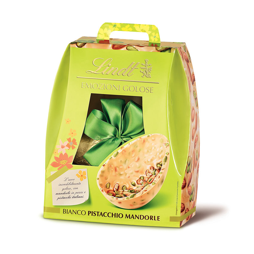 LINDT Lindt Uovo Bianco Pistacchio Mandorla 400 Gr