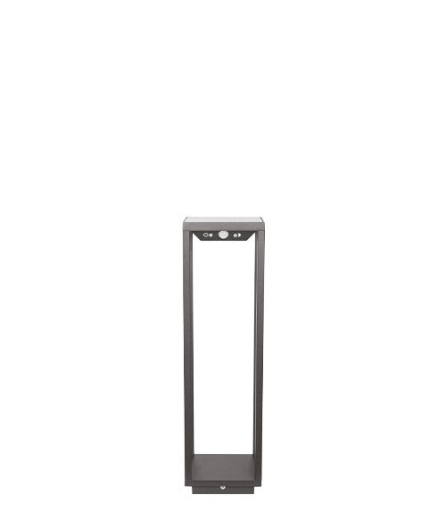 Zafferano Home Solar Terra Lampada H 500 Mm P 140 Mm L 140 Mm Grigio