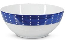 Saffron Blue Pearl Salad Bowl