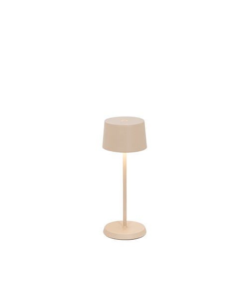 Zafferano Olivia Micro Pro Lampada D 75 Mm H 200 Mm Sabbia