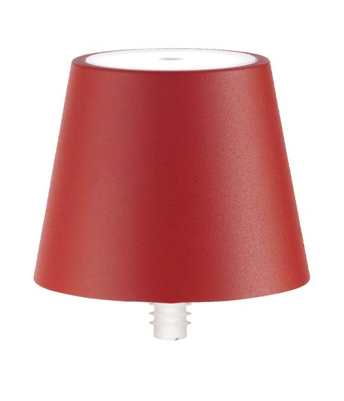 Saffron Poldina Stopper Lamp H 111 Mm D 111 Mm Red