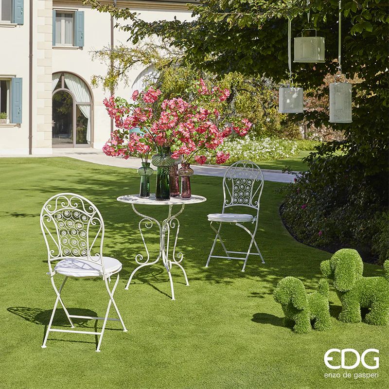 EDG Enzo De Gasperi Decoro Erba Cane H 48 Cm L 30 Cm L 50 Cm Green Verde
