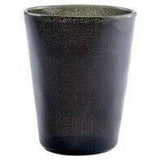 Zani Serafino Bicchiere Acqua Memento Glass Black Transparent 30cl
