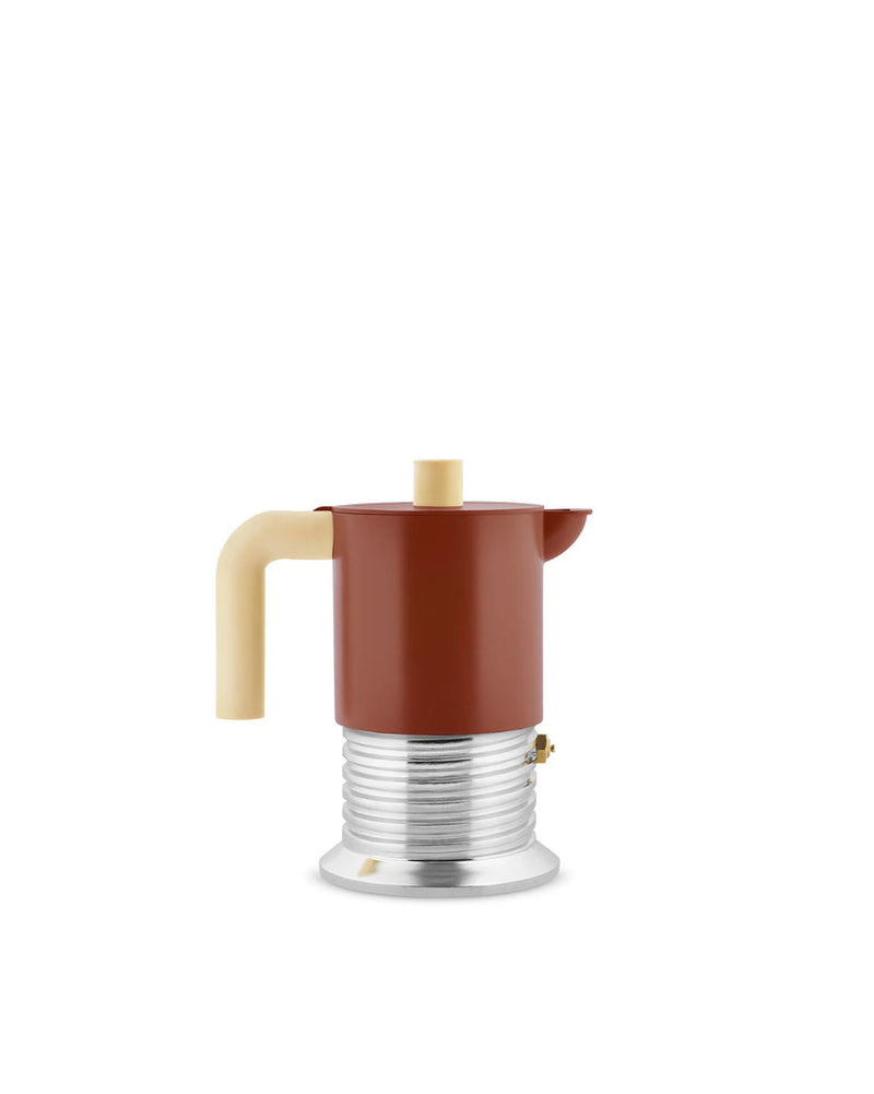 Alessi Caffettiera Vite PM01/6 BR Marrone 6 Tazze