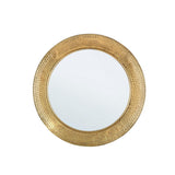 Bizzotto Specchio Adara Oro Rotondo D 80 Cm