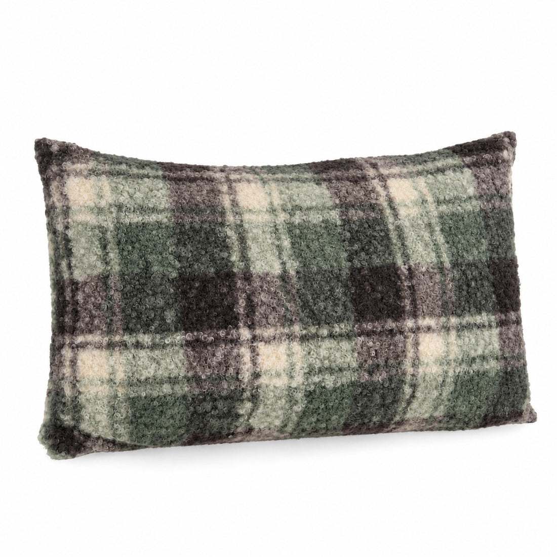 Bizzotto Cuscino Laurence a Quadri Verde 40x60 cm – Idea Regalo Natale