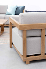 Bizzotto Set 4 Theseus Natural Living Room