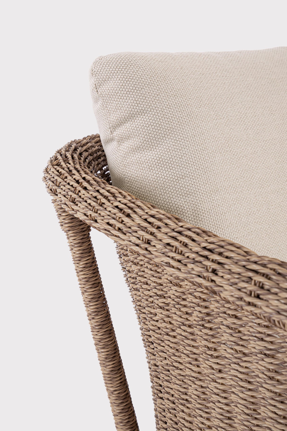 Bizzotto Set Salotto Oceana 4 Elementi Vapor Bianco