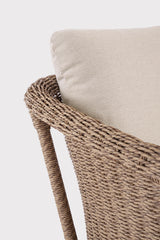 Bizzotto Set Salotto Oceana 4 Elementi Vapor Bianco