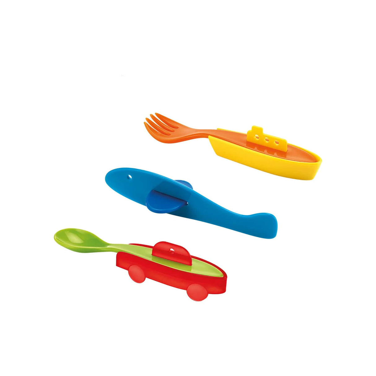 guzzini guzzini set 3 posatine trafic bimbi multicolor ean 07750052