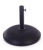 Bizzotto Base Ombrellone Barry Tondo 30 Kg Cemento Nero