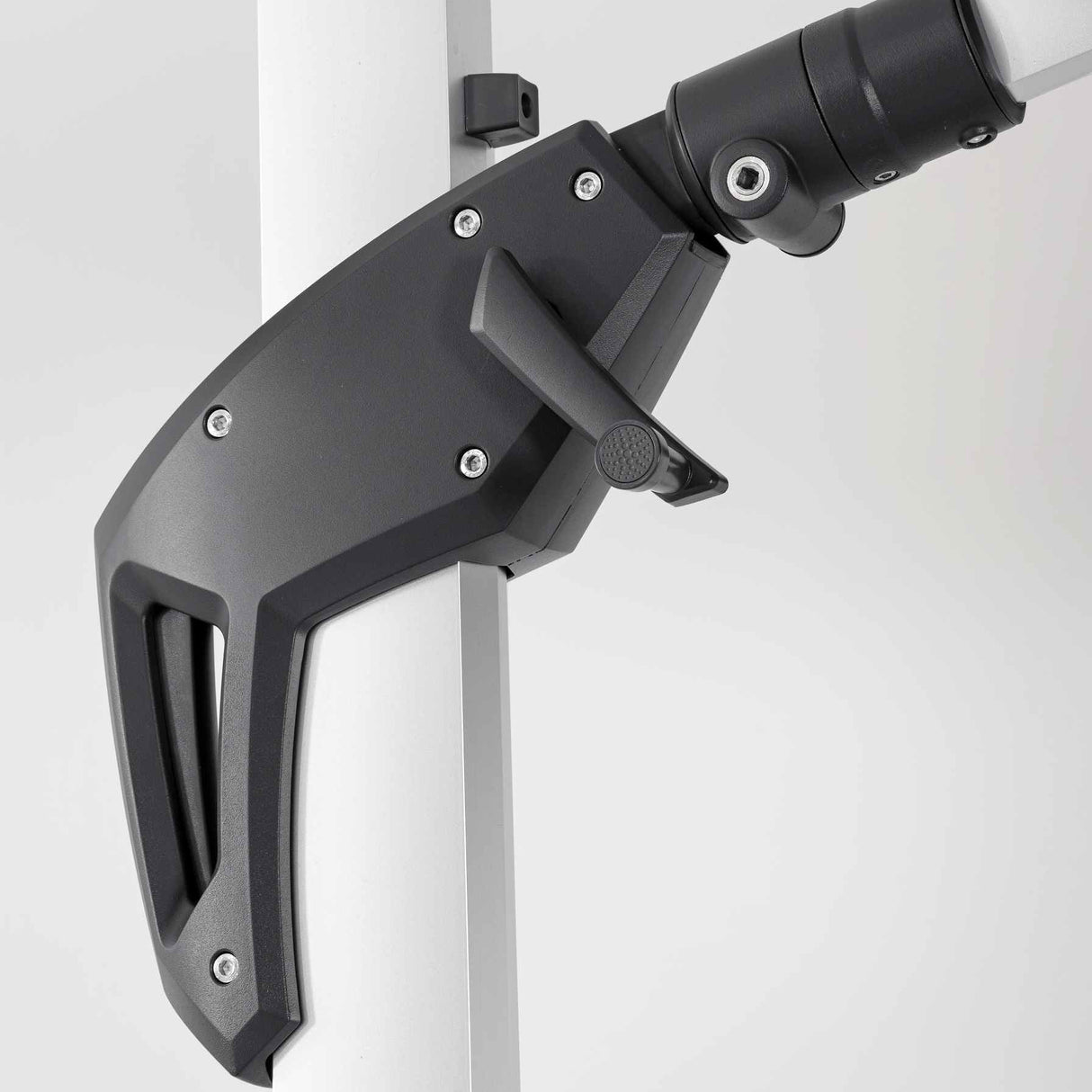 Bizzotto Bizzotto Sonnenschirm mit Arm „Aries“, 3 x 4 cm, anthrazitgrau, EAN 8051836463929