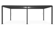 Bizzotto Ocean Pergola Bioclimatica Antracite Alluminio 360×720 cm