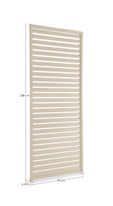 bizzotto bizzotto frangisole laterale per pergola ocean h 238 cm l 93 cm seta ean 8051836687639