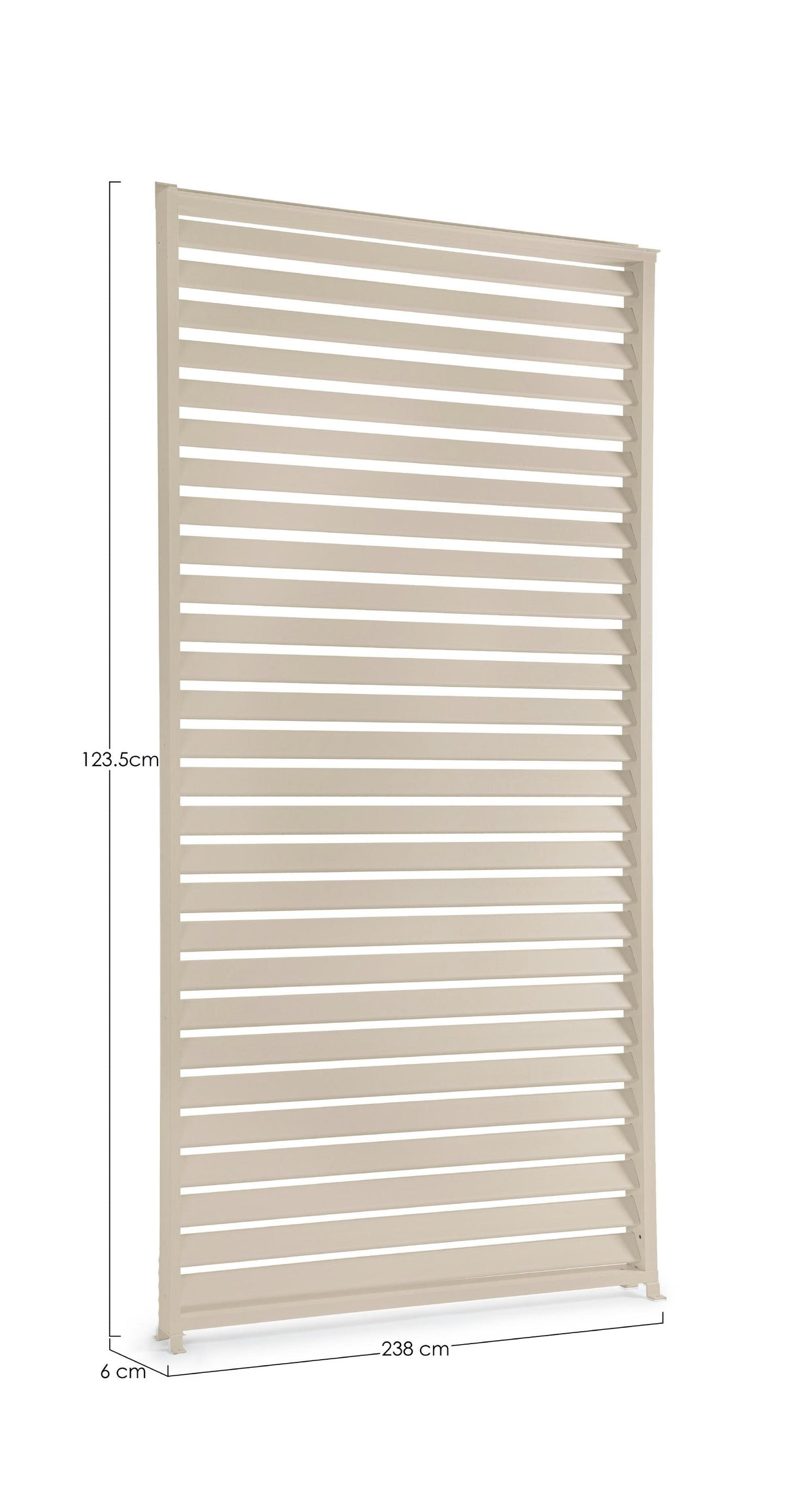 bizzotto bizzotto frangisole laterale per pergola ocean h 238 cm l 123 cm seta ean 8051836687646