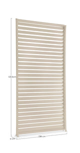 bizzotto bizzotto frangisole laterale per pergola ocean h 238 cm l 123 cm seta ean 8051836687646