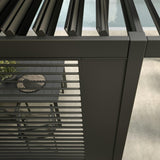 bizzotto bizzotto frangisole laterale per pergola ocean h 238 cm l 123 cm seta ean 8051836687646