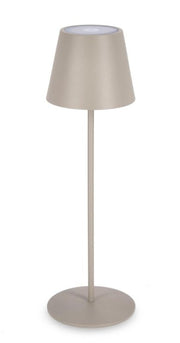 Bizzotto Lampada Tavolo Etna H 38 Cm Led Tortora
