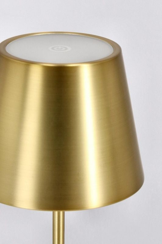 Bizzotto Etna Led Table Lamp H 38 Cm Gold 