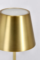 Bizzotto Etna Led Table Lamp H 38 Cm Gold 