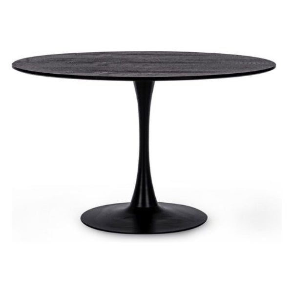 Bizzotto Tavolo Bloom Rotondo d 120 Cm Nero