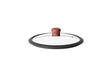 guzzini guzzini coperchio in vetro curvo d 20 cm cookcolor rosso mattone ean 8008392403203