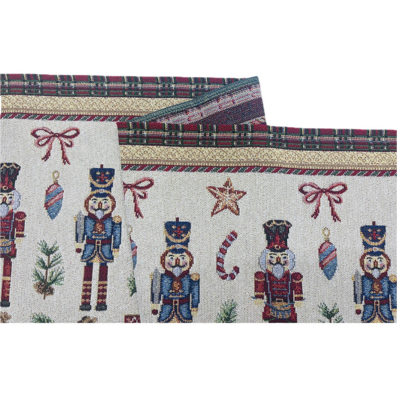 Bizzotto Runner Soldier 183x33 cm Runner da Tavola Natalizio