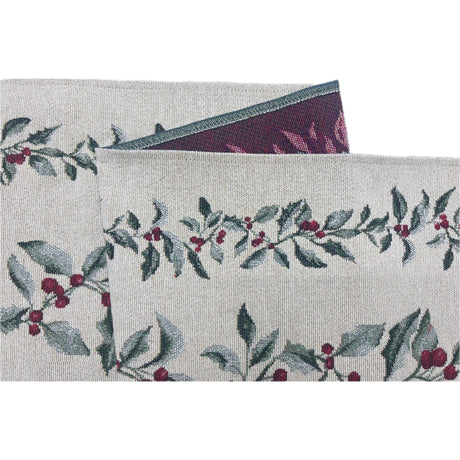 Bizzotto Runner Janele 183x33 cm Runner da Tavola Natalizio
