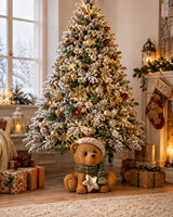Bizzotto Base per Albero di Natale Bear H 54 cm Copribase Natalizio Decorativo