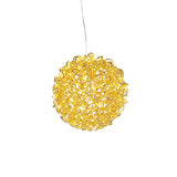 Bizzotto Decorazione Sferica Zoe Oro con 400 Micro LED Classic D 30 cm Addobbo Natalizio Luminoso