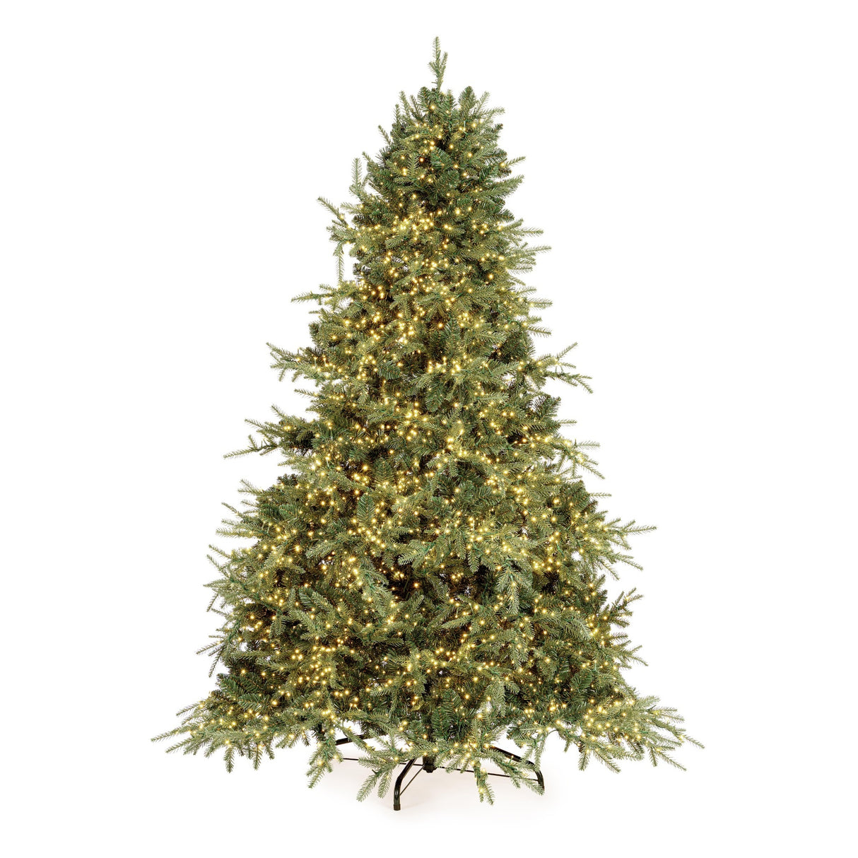 Bizzotto Albero di Natale Ritter H 180 cm con 2609 Rami e 4400 LED