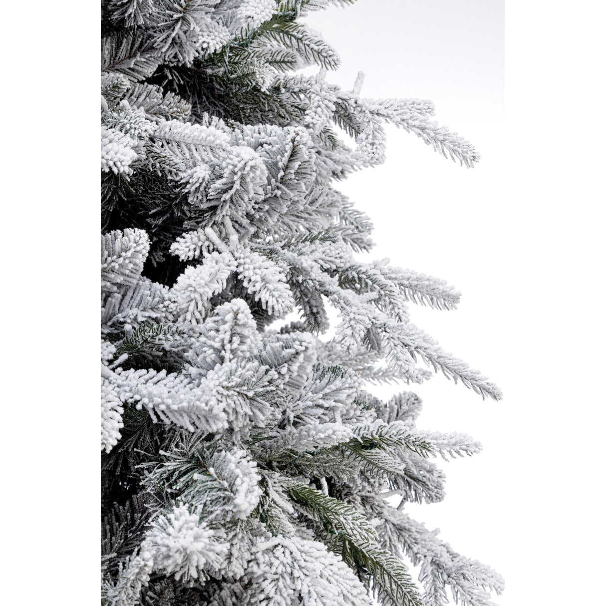 Bizzotto Albero di Natale Ritter Innevato H 240 cm con 4711 Rami e 7800 LED