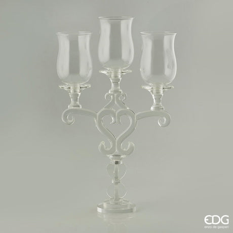 edg enzo de gasperi edg enzo de gasperi poretacandela coppa a innesto h 18 cm d 10 cm natural trasparente ean 8056372036279