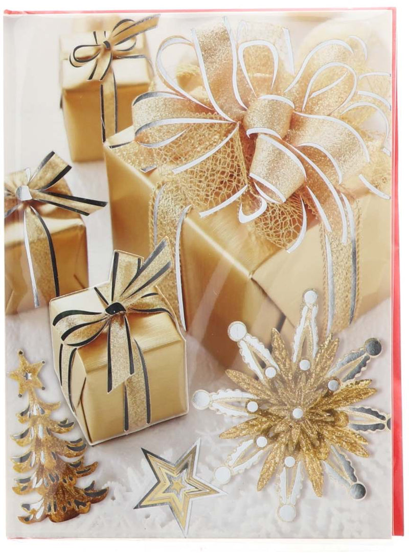 Ad Trend Biglietto Auguri di Natale Mus con Busta 15 x 20 Cm Ass. 1 Pz