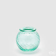 edg enzo de gasperi edg enzo de gasperi vaso opium vetro h 14 cm d 15 cm turquoise ean 8059824341358