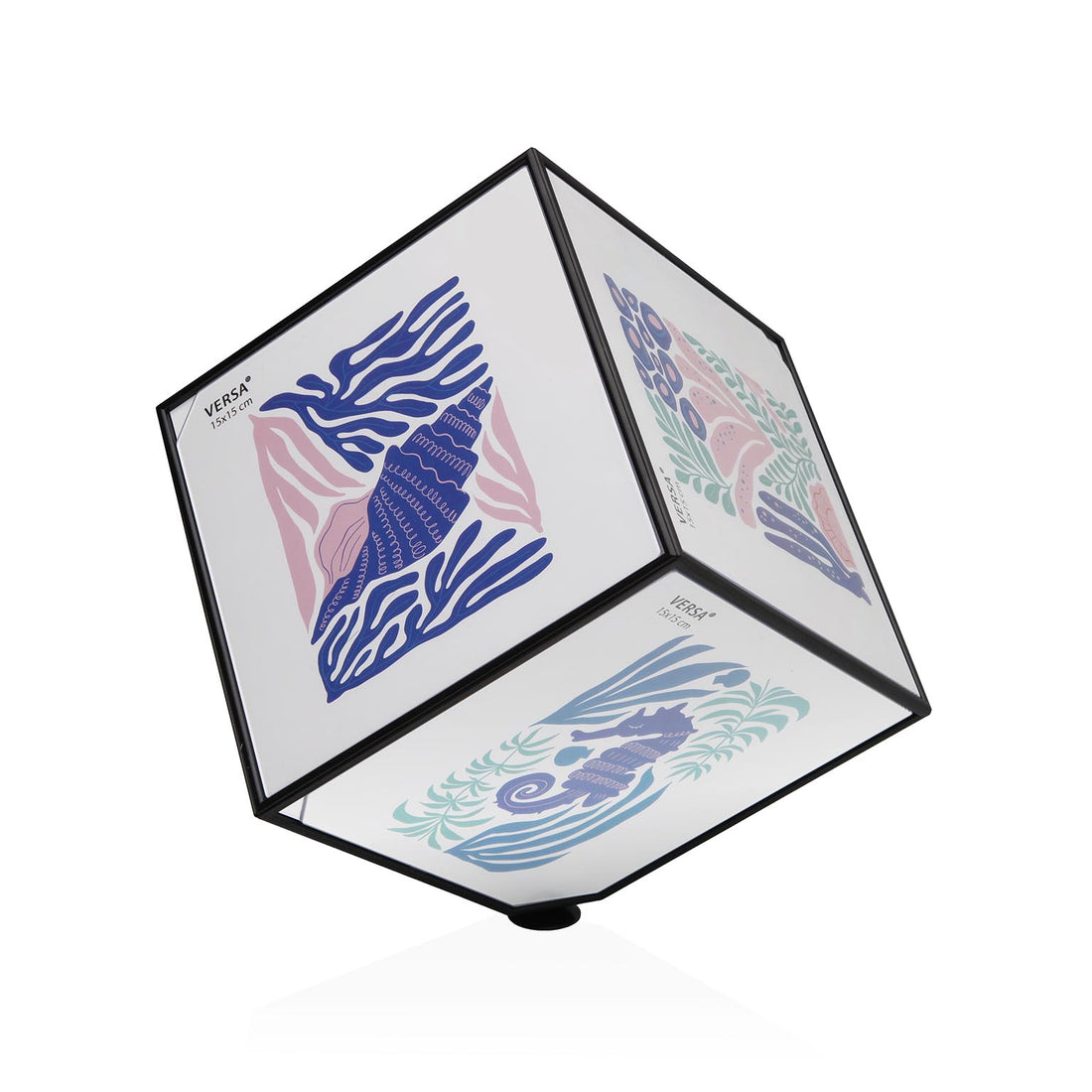 Versa Cubo Foto Nero Juno 15x15