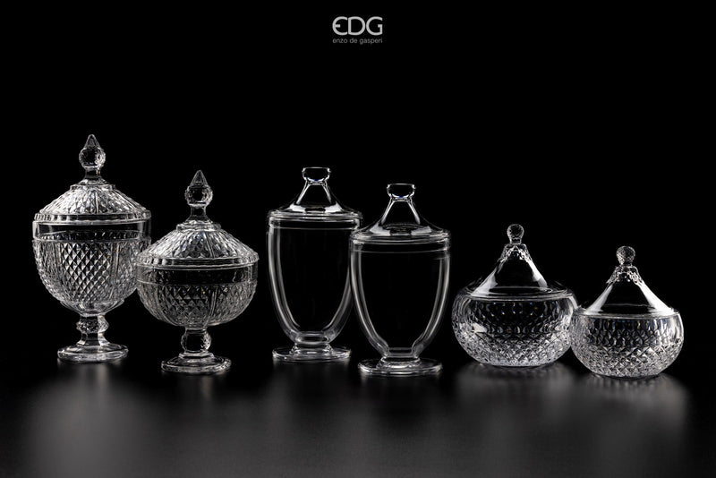 EDG Enzo De Gasperi Contenitore Coppa H29 D15 Natura Trasparente
