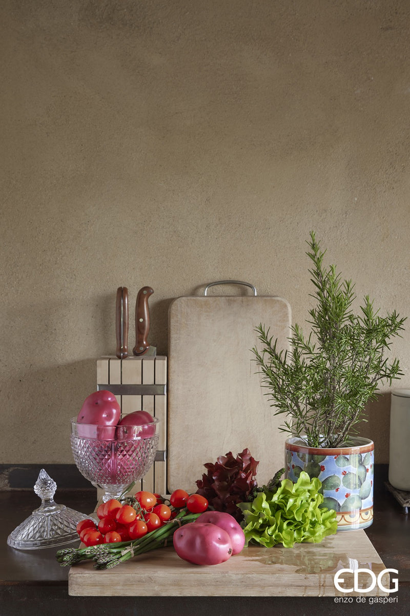 EDG Enzo De Gasperi Contenitore Coppa H29 D15 Natura Trasparente
