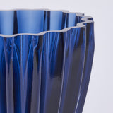 edg enzo de gasperi edg enzo de gasperi vaso glory h 175 cm d 14 cm vetro blue ean 8059824355591