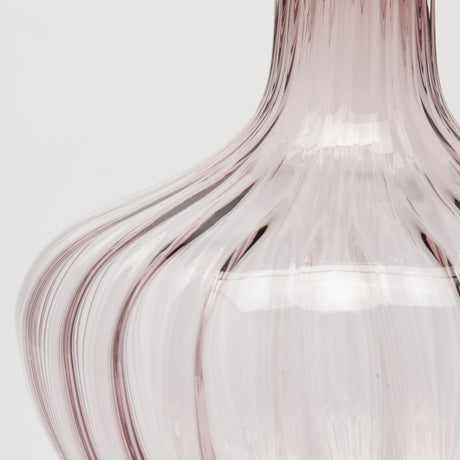 edg enzo de gasperi edg enzo de gasperi vaso anfora righe h 40 cm d 26 cm vetro antique pink ean 8059824431202