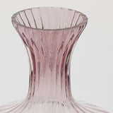 edg enzo de gasperi edg enzo de gasperi vaso anfora righe h 40 cm d 26 cm vetro antique pink ean 8059824431202
