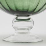 edg enzo de gasperi edg enzo de gasperi vaso anfora righe h 40 cm d 26 cm vetro green ean 8059824431226