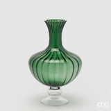 edg enzo de gasperi edg enzo de gasperi vaso anfora righe h 40 cm d 26 cm vetro green ean 8059824431226