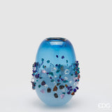 edg enzo de gasperi edg enzo de gasperi vaso gemme ovale h 25 cm l 18 cm l 15 cm vetro light blue ean 8059824456427