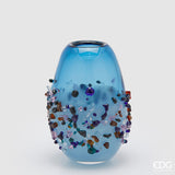 edg enzo de gasperi edg enzo de gasperi vaso gemme ovale h 29 cm l 21 cm l 17 cm vetro light blue ean 8059824456489