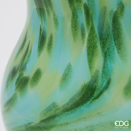 edg enzo de gasperi edg enzo de gasperi vaso macula bottiglia h 465 cm d 215 cm vetro green ean 8059824456526