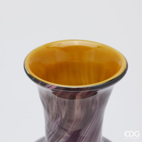 edg enzo de gasperi edg enzo de gasperi vaso macula bottiglia h 37 cm d 175 cm vetro pink ean 8059824456625